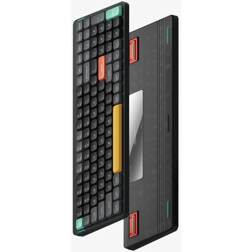 NuPhy Air96 V2 Traadita Mänguklaviatuur | Basalt Must, Gateron Aloe – 3