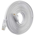Spacetronik RJ45 CAT 6a U/UTP AWG32 flat white cable 5 m Spacetronik RJ45 CAT 6a U/UTP AWG32 flat white cable 5 m