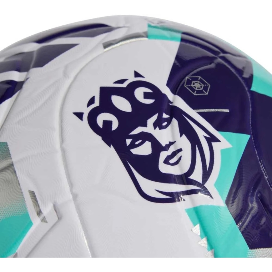 Adidas Queens League valged, lillad ja rohelised jalgpallijalatseid KE8232 – 3