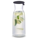 Zeller Stiklinis dekanteris su silikoniniu dangteliu, stiklainis, ąsotis, 700 ml, juodas Zeller Stiklinis dekanteris su silikoniniu dangteliu, stiklainis, ąsotis, 700 ml, juodas