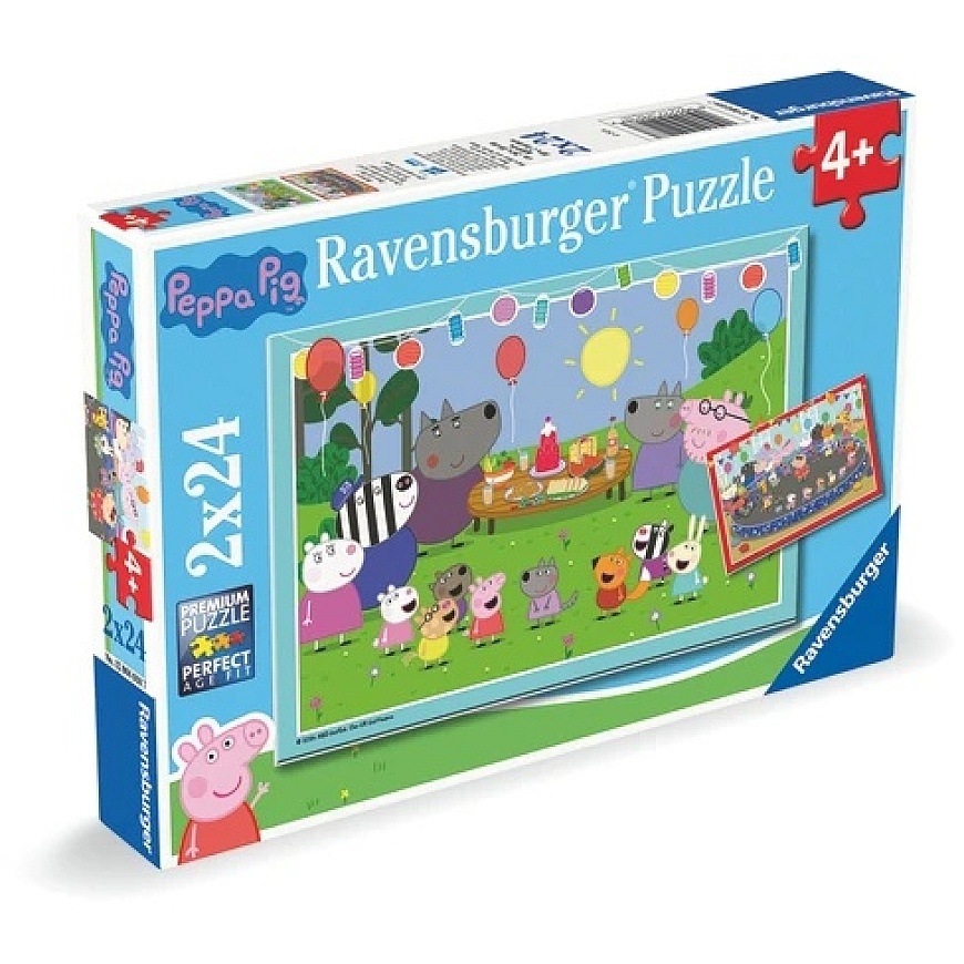 RAVENSBURGER Pužlis Peppa Pig, 2x24 gab., 12004018 7 – 3