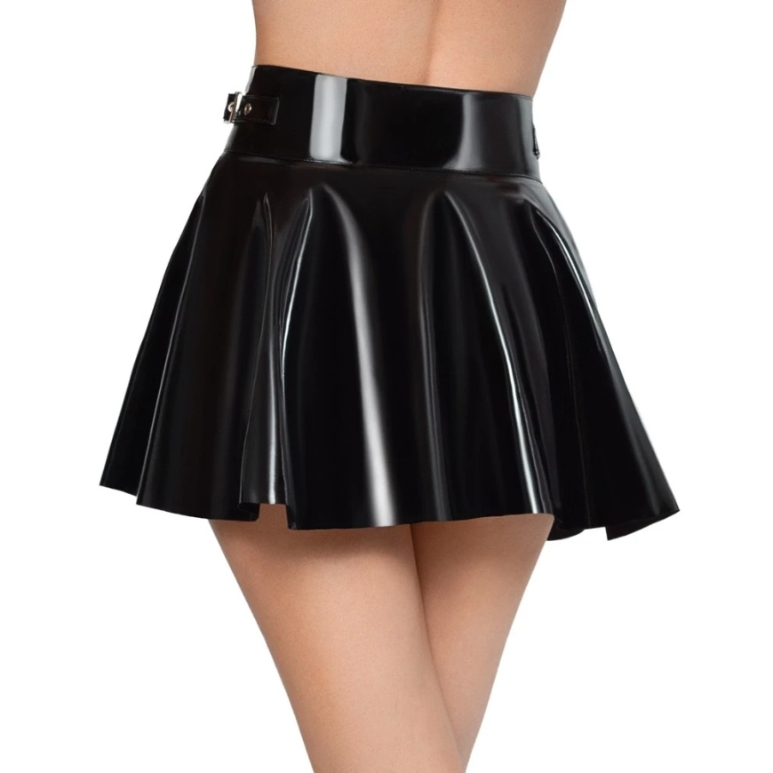 Black Level Vinyl Mini Skirt L – 4