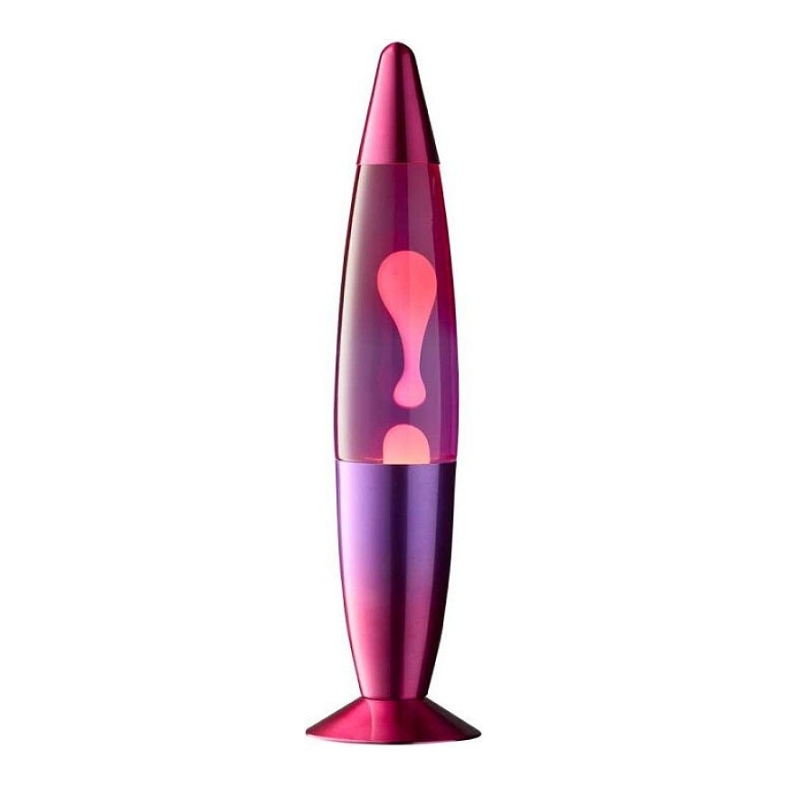 Valgusefektiga - Laavalampe 41 cm LED - Ilus roosa (5711336039125)