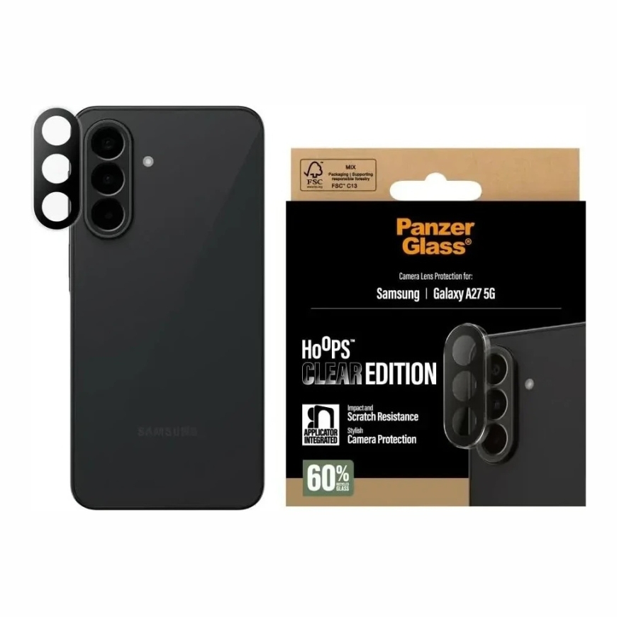 Panzer Glass Grūdintas stiklas na objektyvas PanzerGlass Hoops Lens Protector do Samsung Galaxy A27 permatomas