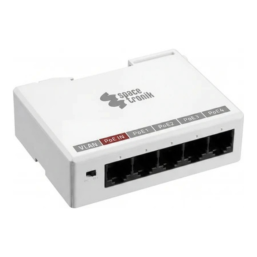 Spacetronik Ethernet PoE Extender 4x SP-EPOEG42