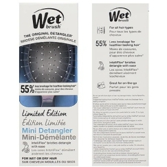 Wet Brush Wet Wet Holographic Mini Detangler Chrome Hair Brush