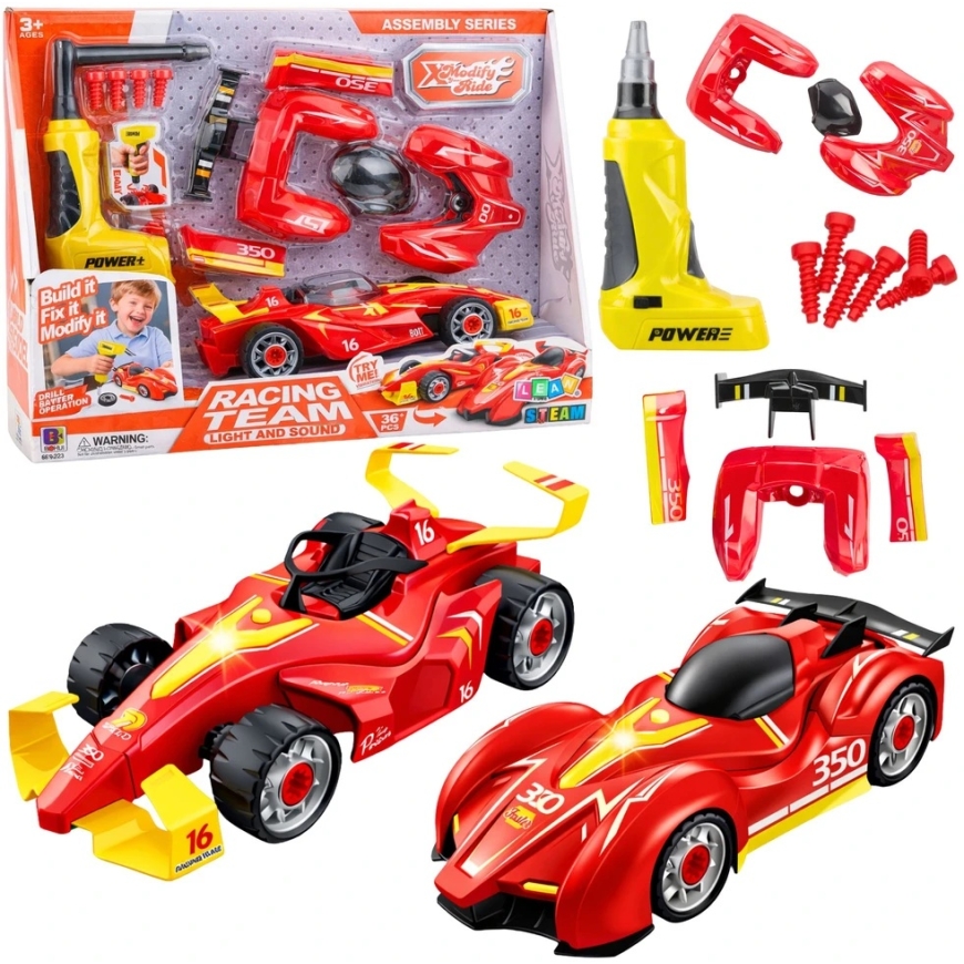 Lean Toys Car Tuning Set – 3