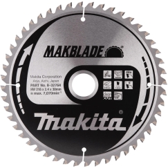 Пила T.C.T. Makita MAKBLADE 216X2.4X30mm 5° T48 Пила T.C.T. Makita MAKBLADE 216X2.4X30mm 5° T48 Пила T.C.T. Makita MAKBLADE 216X
