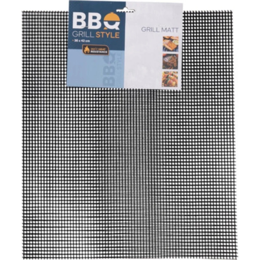 Bbq Line GRILIO KILIMĖLIS TINKLELIS 2 PCS 42×35.5 CM NON-STICK PTFE GLASS FIBER BBQ 944922 – 2