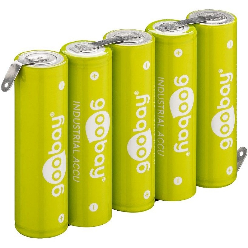 Перезаряжаемые аккумуляторы 5x AA (Mignon) 2100mAh (Z) (NiMH) 6V