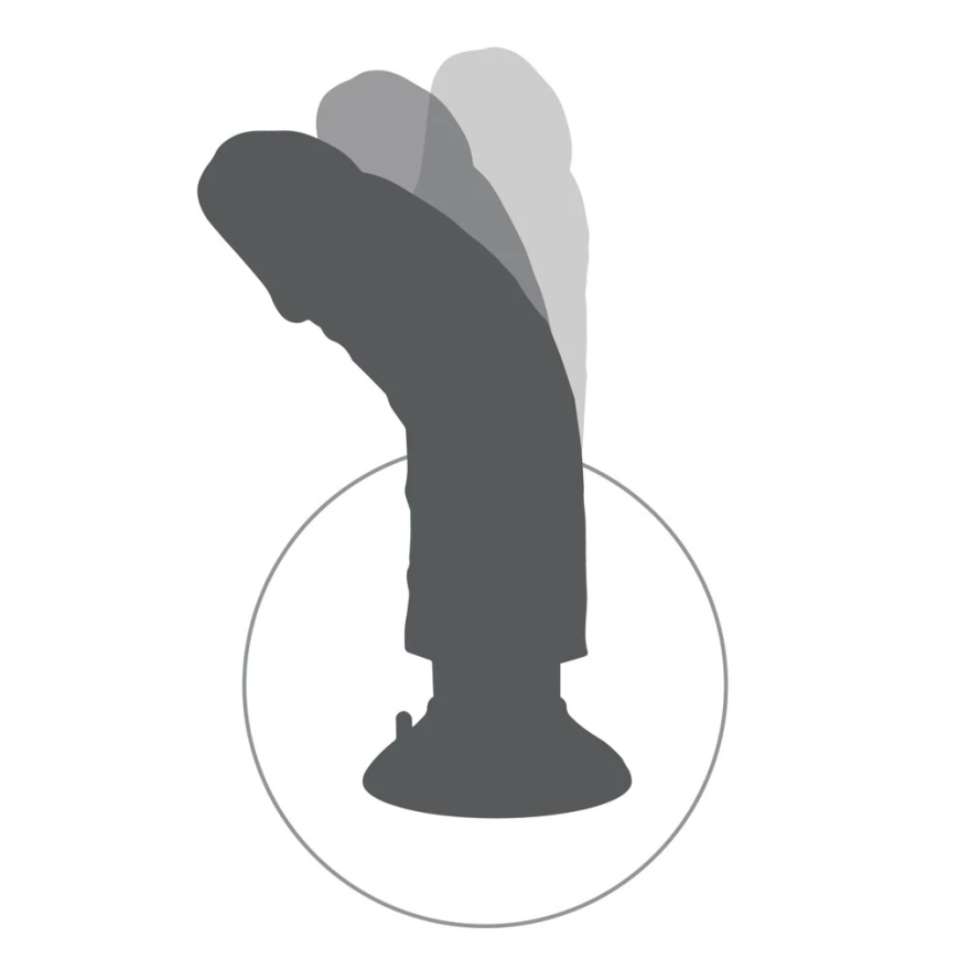 Pipedream "King Cock" 9 tuuman vibraattori – 5