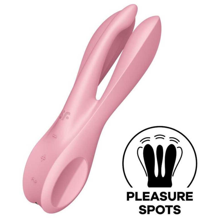 Satisfyer Trys 1 wibrator Rožinė – 2