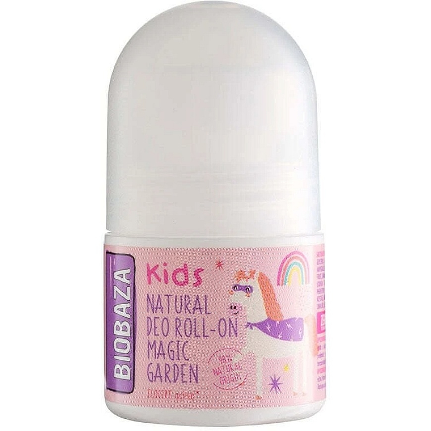 Biobaza Magic Garden Natural Ingredients Освежающий цитрусовый дезодорант (роликовый) для девочек, 30 мл – 2