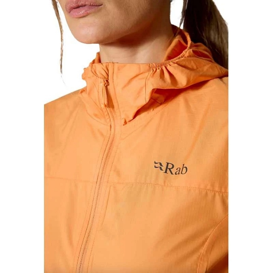 Moteriška striukė nuo vėjo Rab Windgather Hoody Wmns - M - pistachio- teal – 3