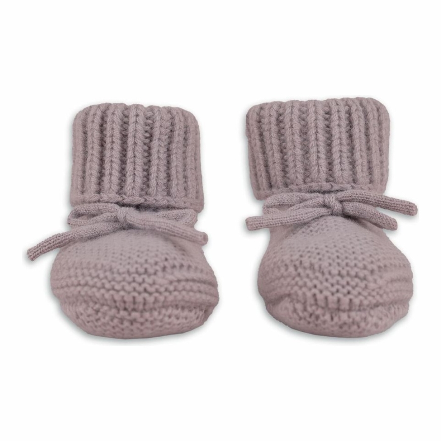 Lodger Slipper Merino vilnas čības Rozā 6-12m SLM 107_6-12 (8719033418653)