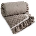 Eurofirany CHON/ABEL/COFFEE 220X240 BEIGE Bedspread Eurofirany CHON/ABEL/COFFEE 220X240 BEIGE Bedspread