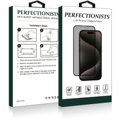 LCD apsauginis stikliukas 2.5D Privacy Perfectionists Samsung S741 S26 FE juodas