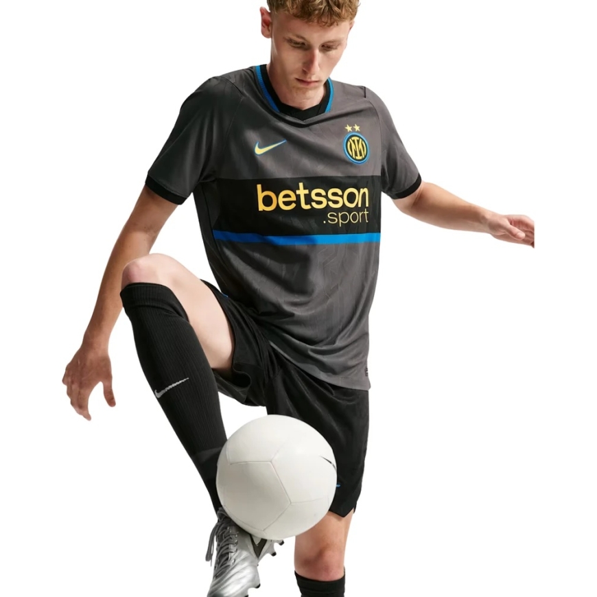 Vīriešu T-krekls Nike Inter Milāna Match 2026/27 pelēks II6640 069 (S) – 5