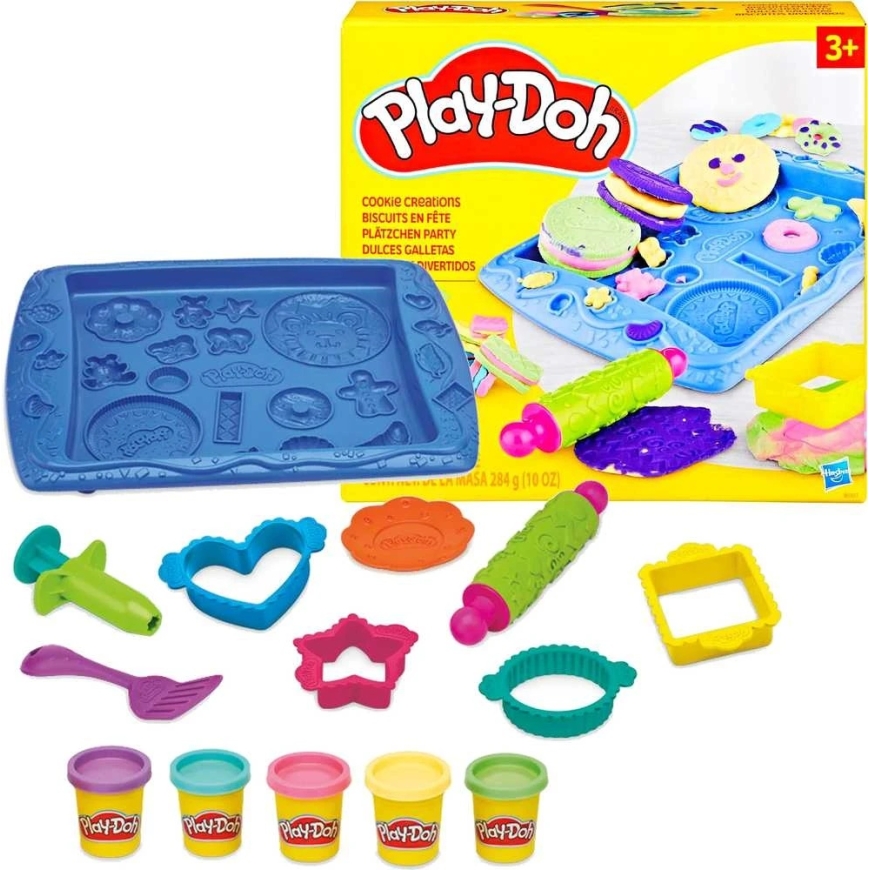 Hasbro Play-Doh Cookie Creations B0307 cookie making set