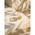Brilio Silver Gold Plated Hanging Earrings Shining Stars EA1277Y Brilio Silver Gold Plated Hanging Earrings Shining Stars EA1277Y