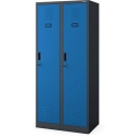 Jan Nowak KACPER Social Equipment Cabinet with Four Compartments, 800 x 1800 x 500 mm, Anthracite Color Jan Nowak KACPER Social Equipment Cabinet with Four Compartments, 800 x 1800 x 500 mm, Anthracite Color