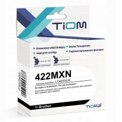 Tiom cyan ink cartridge Brother LC422XLM (magenta) replacement