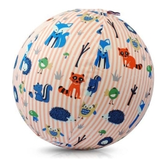 Bubabloon lateksist pall kangaskattega Animal Stripes Pink 040390