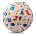 Bubabloon lateksa balons ar auduma pārvalku Animal Stripes Pink 040390 Bubabloon lateksa balons ar auduma pārvalku Animal Stripes Pink 040390