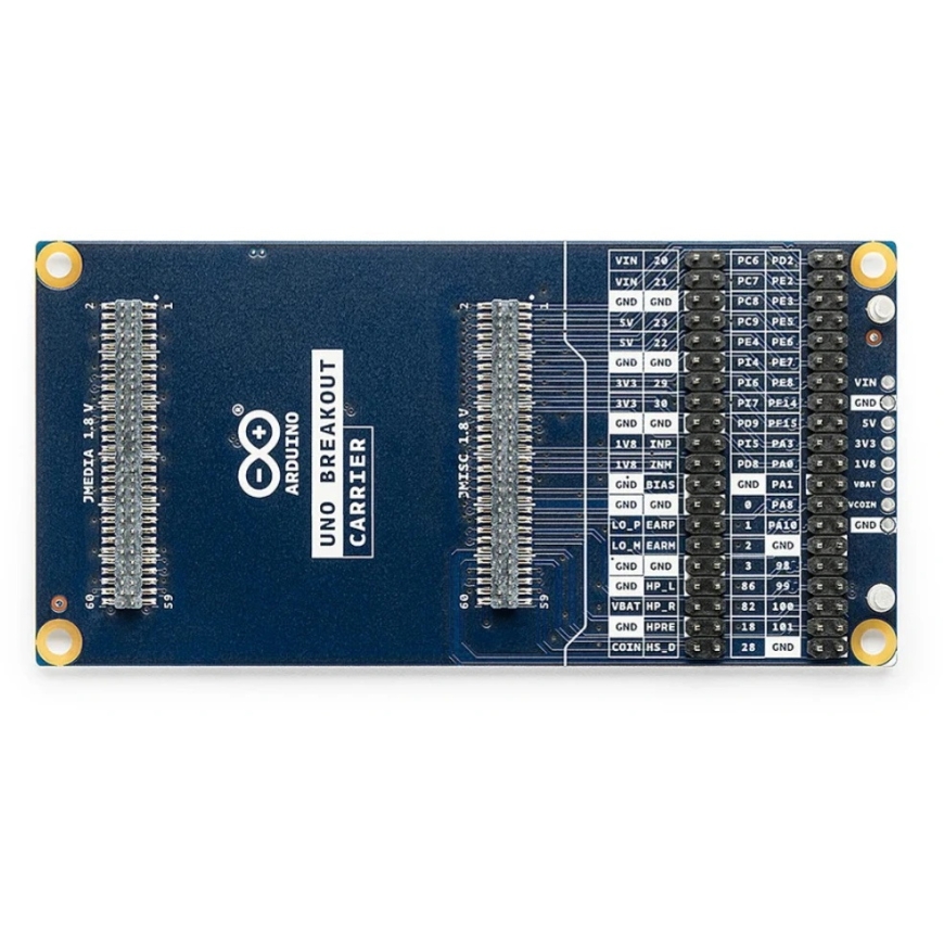 UNO Breakout Carrier – signal expansion module for Arduino UNO Q – 3