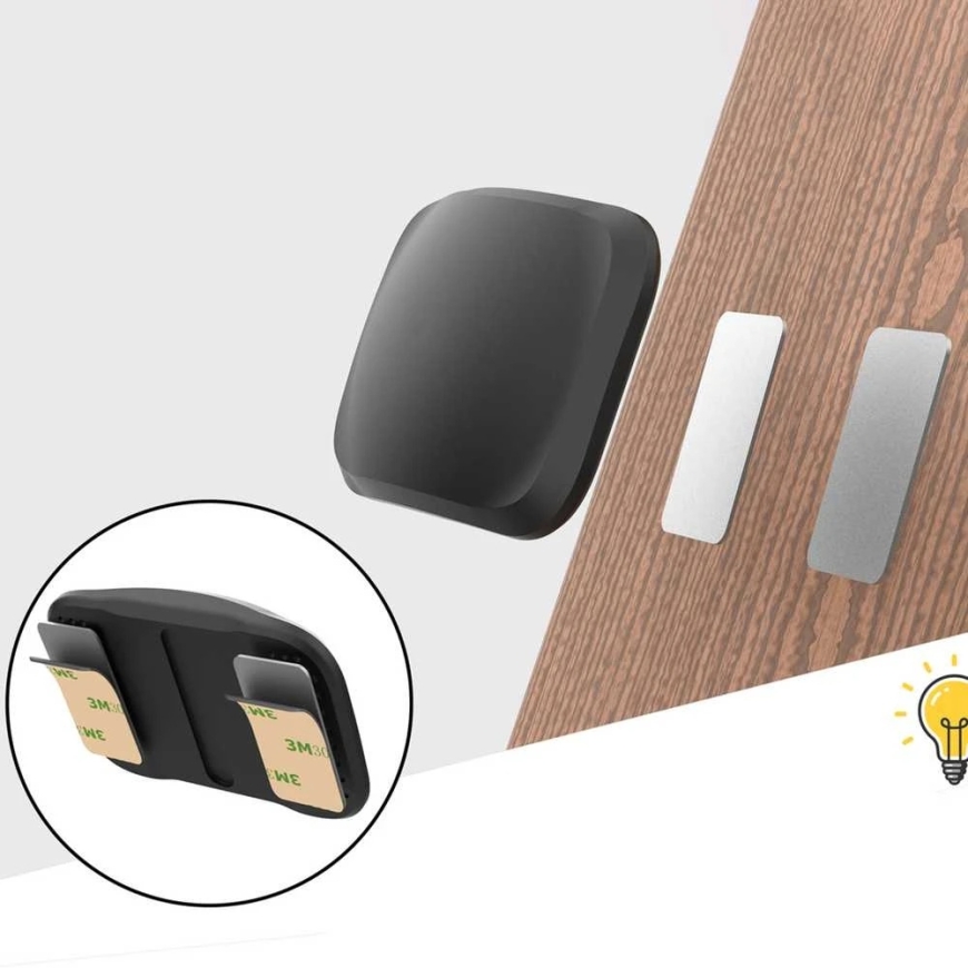 Hurtel Magnetic Case for AirTag - Black – 3