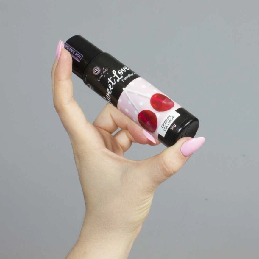 "Secret Play" cherry flavor lollipop gel - 60 ml – 3