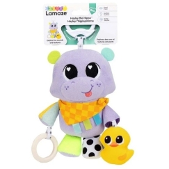 TOMY Lamaze Hippo Hayley Clip_Go stroller toy L27667