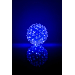 Бумба с цветами RS-214 80LED D-13см Синий