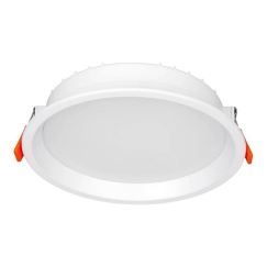 Lenkveida-valaisin CALMOS 3CCT (3/4/6 5K) 24 W 2800 lm pyöreä IP54 valkoinen PRIME 227354 (5905378227354)