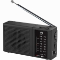 Manta MARDI120BK COSTA Portable FM/AM Radio with Built-in Rechargeable Battery, Black Manta MARDI120BK COSTA Portable FM/AM Radio with Built-in Rechargeable Battery, Black
