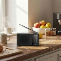 Manta MARDI120BK COSTA Portable FM/AM Radio with Built-in Rechargeable Battery, Black Manta MARDI120BK COSTA Portable FM/AM Radio with Built-in Rechargeable Battery, Black