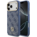 Чехол Guess 4G Strass Logo MagSafe для iPhone 18 Pro Max / 17 Pro Max, синий Чехол Guess 4G Strass Logo MagSafe для iPhone 18 Pro Max / 17 Pro Max, синий