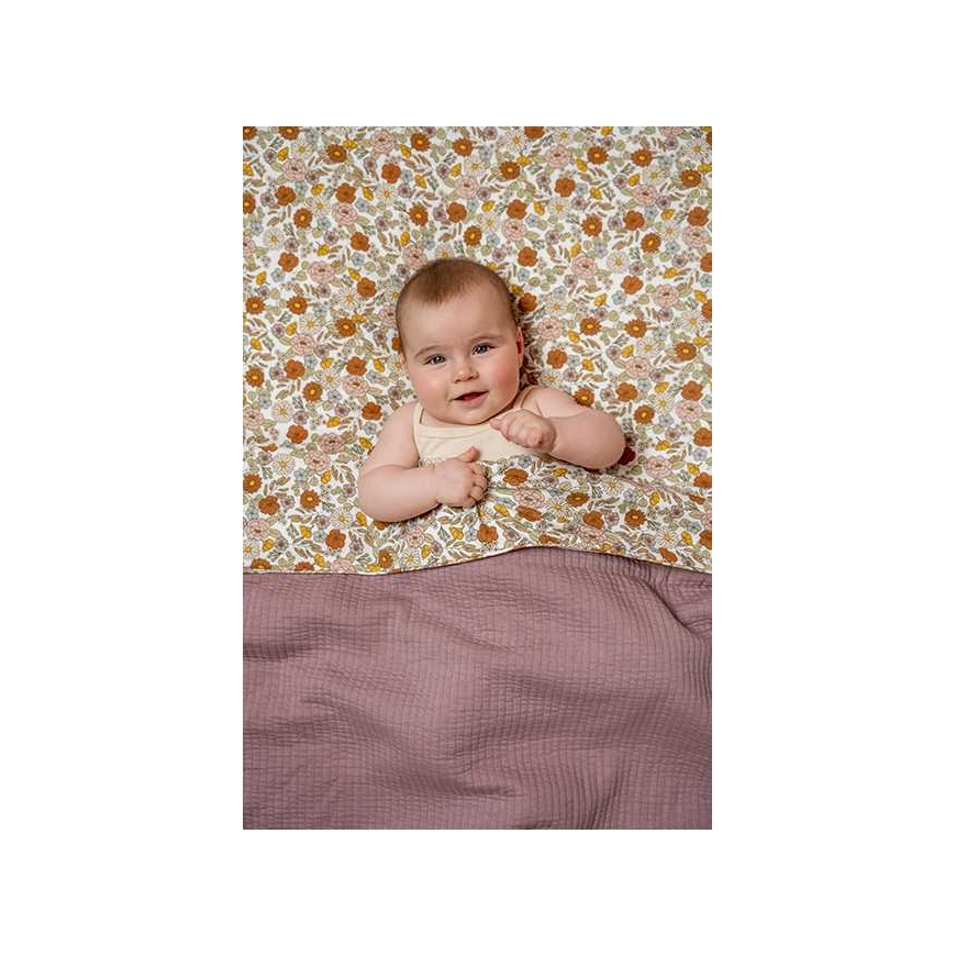 Little Dutch fiksētā gulta 'Vintage Little Flowers' 70x140/150 cm – 3