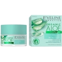 „Eveline Cosmetics“ drėkinamasis ir matinį atkuriamasis veido gelis su organiniu alaviju ir kolagenu, 50 ml „Eveline Cosmetics“ drėkinamasis ir matinį atkuriamasis veido gelis su organiniu alaviju ir kolagenu, 50 ml