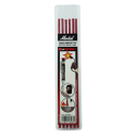 La Co Industries Markal Cores for welding Red Riter, replacement for Trades Marker pencil. RED, 6pcs La Co Industries Markal Cores for welding Red Riter, replacement for Trades Marker pencil. RED, 6pcs