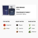 New Brand Parfums New Brand Unic Tualetinis vanduo 100 ml New Brand Parfums New Brand Unic Tualetinis vanduo 100 ml