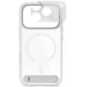 "Epico HeroStand Pro Mag+" kotelo iPhone 17 Pro/18 Pro:lle, jossa on taitettava tuki – matta läpinäkyvä (cro) "Epico HeroStand Pro Mag+" kotelo iPhone 17 Pro/18 Pro:lle, jossa on taitettava tuki – matta läpinäkyvä (cro)