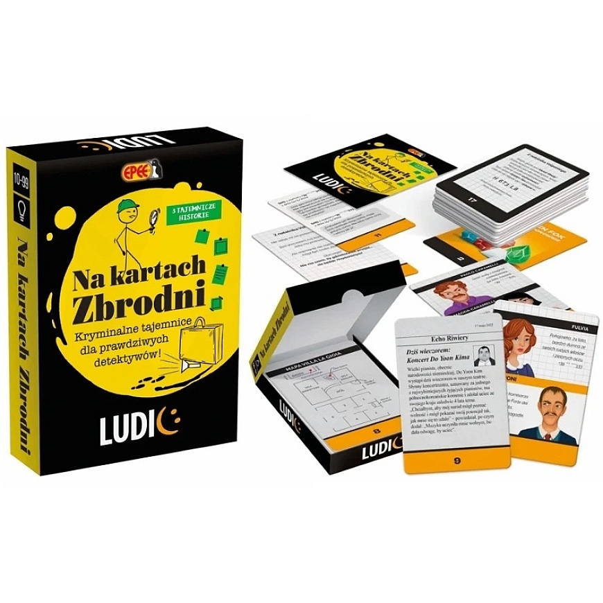 EPEE Crime Cards Logical Game EP60610 06105