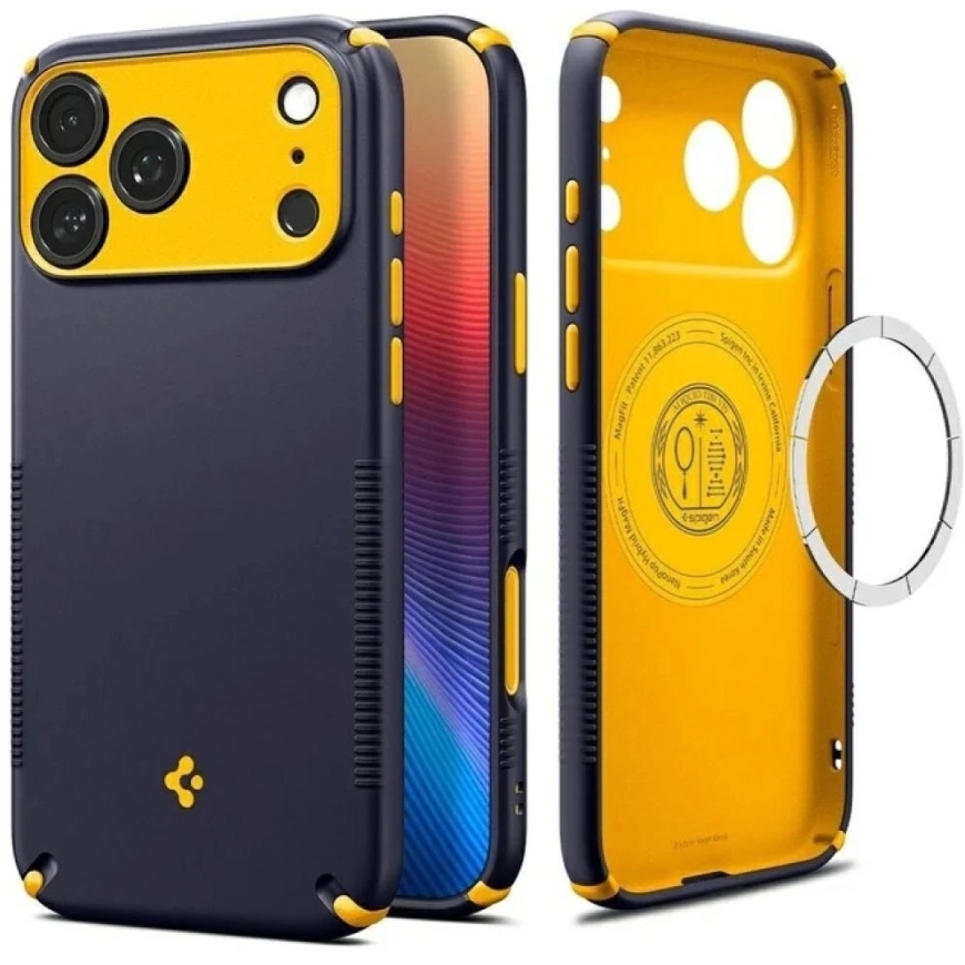 Spigen Nano Pop Hybrid Mag MagSafe Case for iPhone 18 Pro Max / 17 Pro Max Dark Blue – 4
