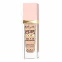 Eveline Cosmetics Wonder Match Lumi All Day Glow ilgai išliekantis šviečiantis makiažo pagrindas 20 Nude 30ml Eveline Cosmetics Wonder Match Lumi All Day Glow ilgai išliekantis šviečiantis makiažo pagrindas 20 Nude 30ml