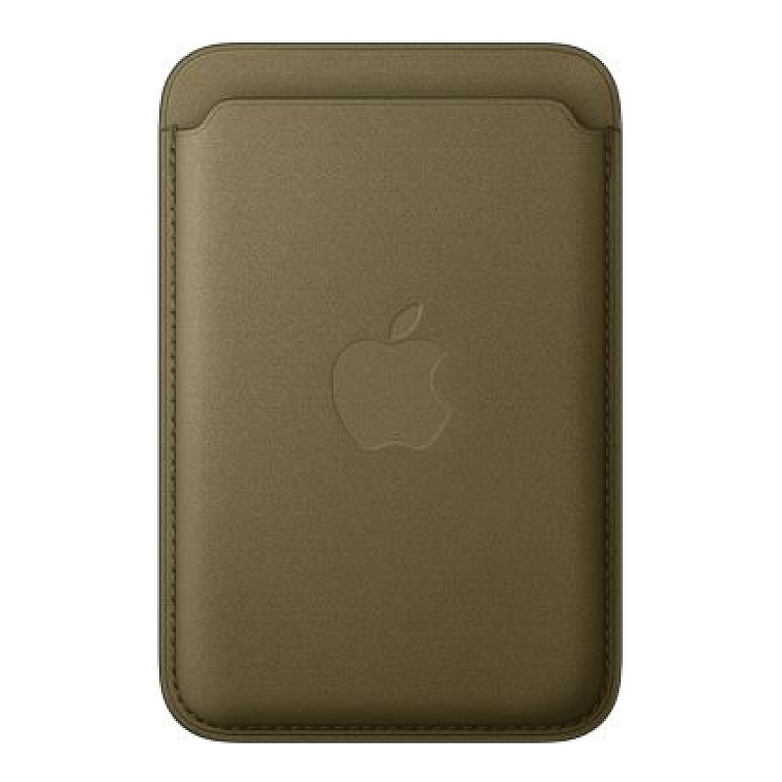Apple iPhone FineWoven piniginė su MagSafe tamsiai alyvuogių
