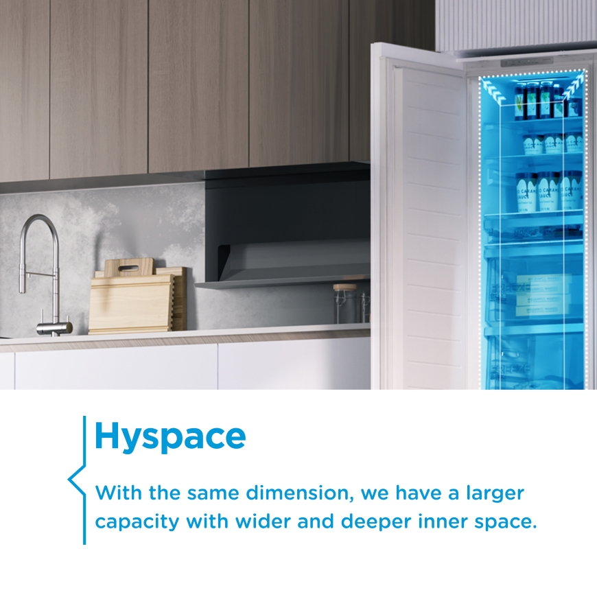 Midea külmik | MDRE271FGE01 | Energiatõhususe klass E | – 3