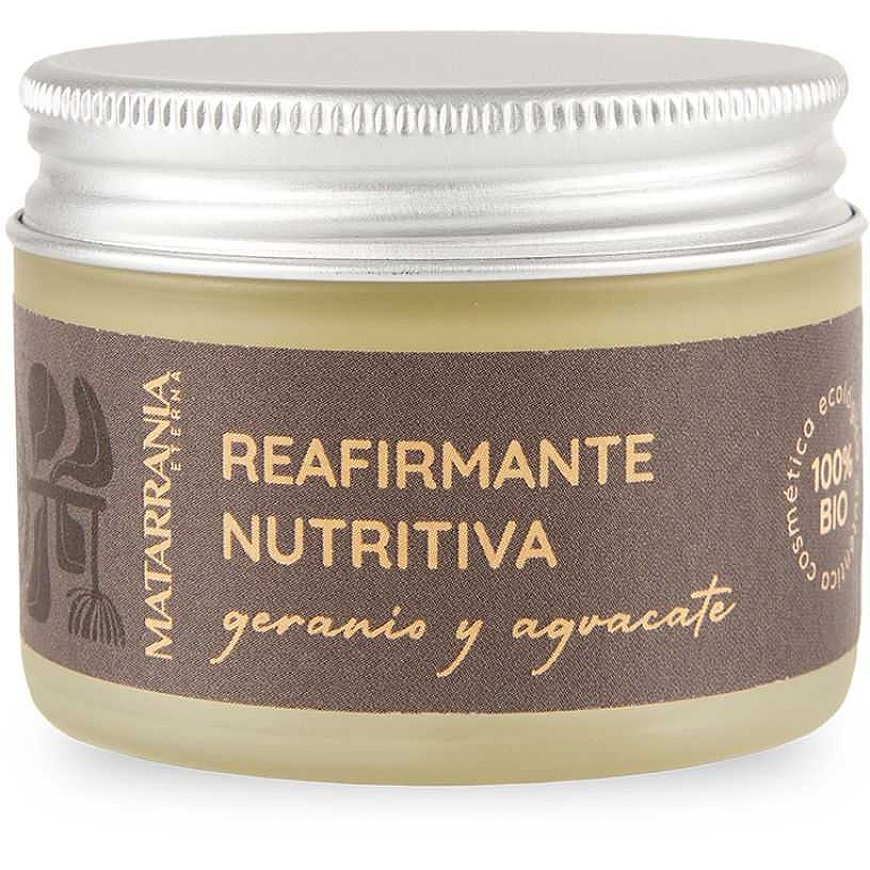 Matarrania Organic maitininantis Firming Kreminis with Geranium and Avocado 30ml