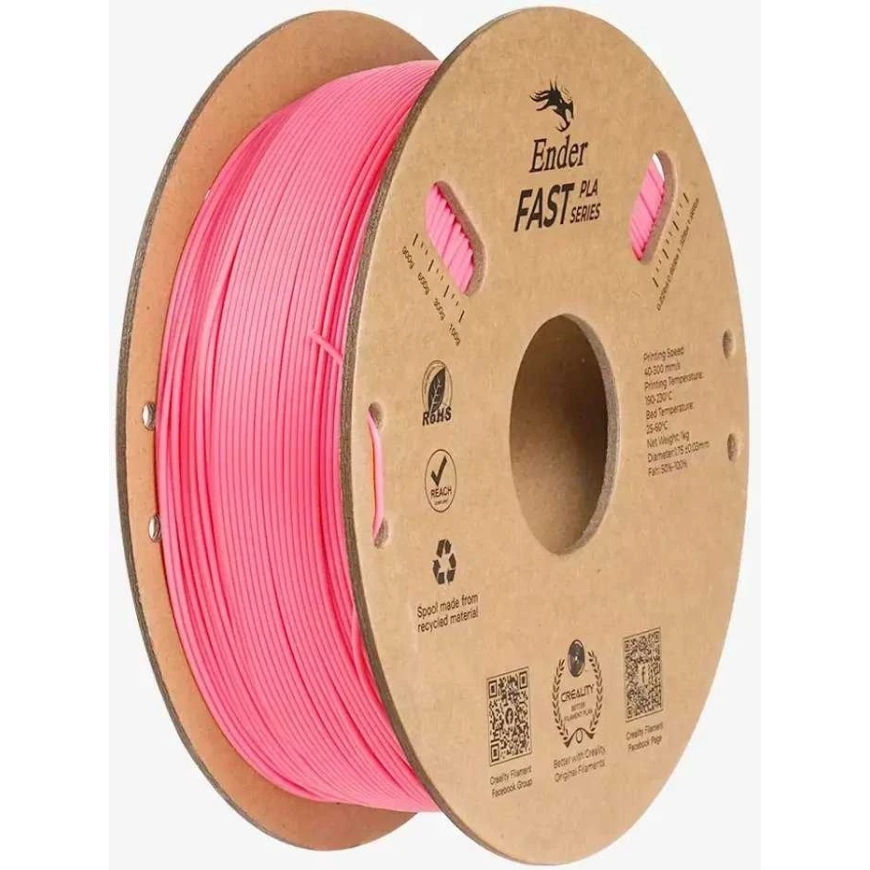 Diegs Creality Ender Fast PLA 1,75 mm 1 kg – rozā