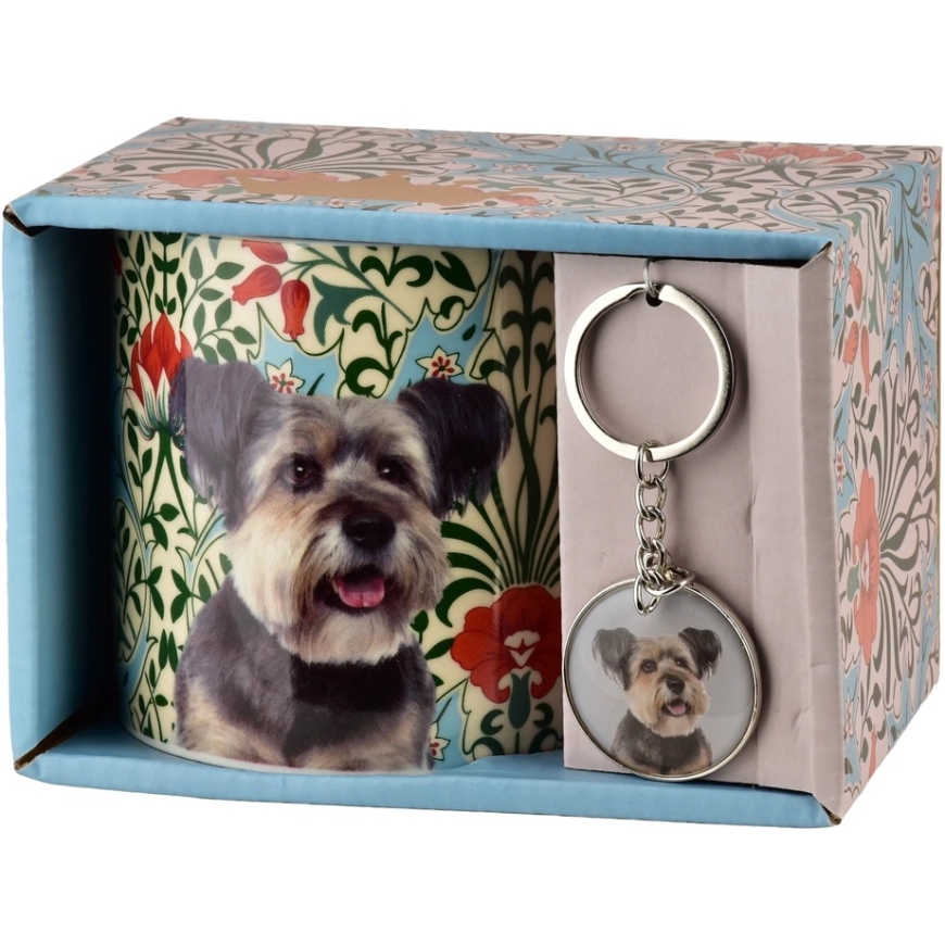 Affek Design NOYA mug with key holder 380ml 9x13x9cm Schnauzer – 3